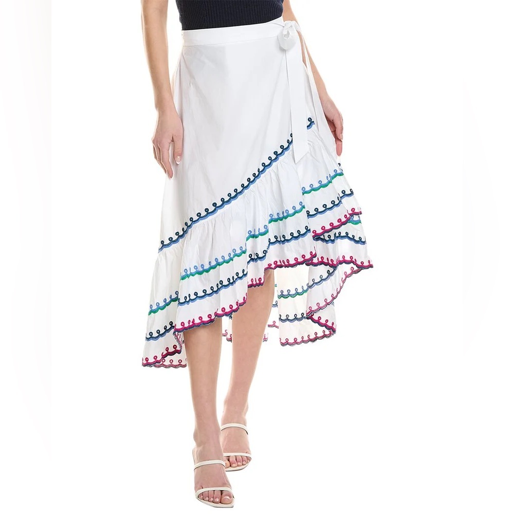 NWT ROLLER RABBIT | VALLETA EMBROIDERED MARIELENA SKIRT, size XXS